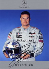 Autogramm Formel 1 Fahrer